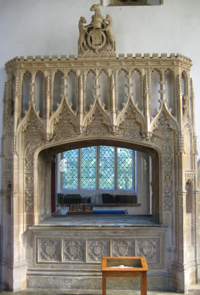 Sir William Chamberlayne 1462 and Lady Anne 1502